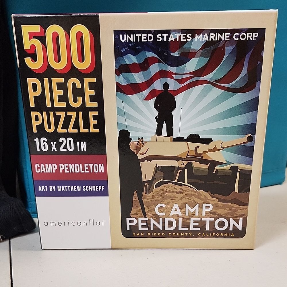 Camp Pendelton MARINE 500 Piece Puzzle
